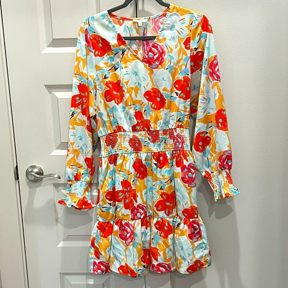 Easel Floral Dress